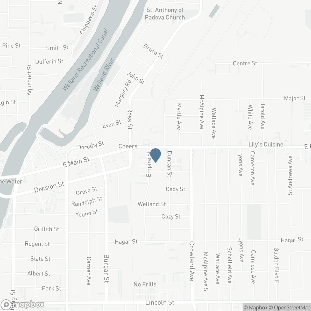 12 EMPIRE STREET, Welland, Ontario L3B 2L2
